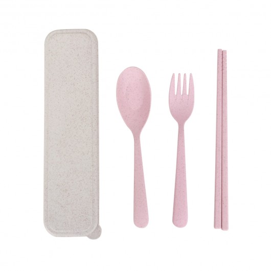 Eco Utencil Sets pink set